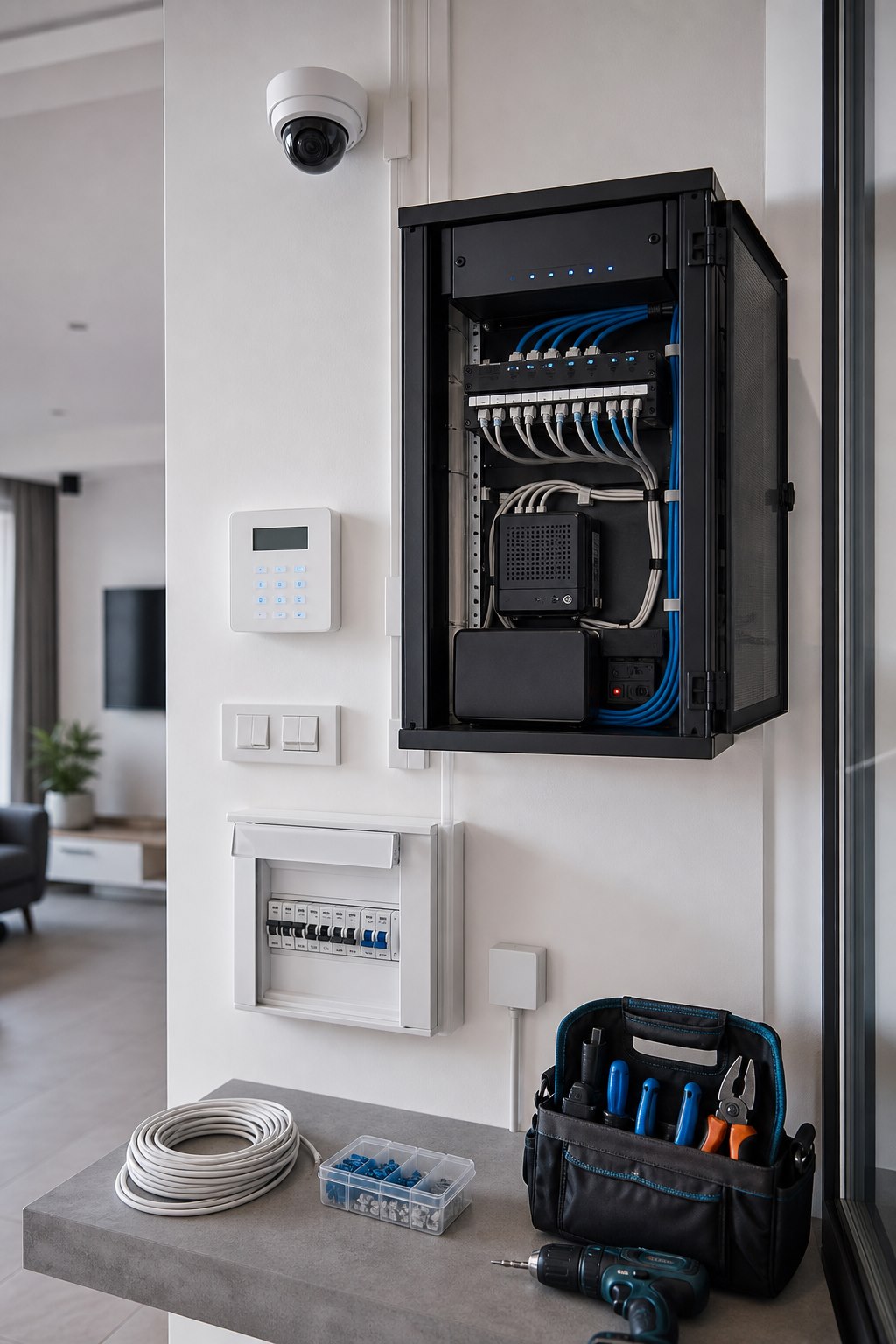 Uredno izvedene elektro i mrežne instalacije